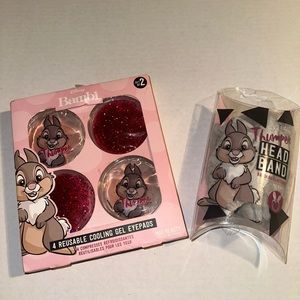 Thumper gel eye pads and headband so super cute both new!